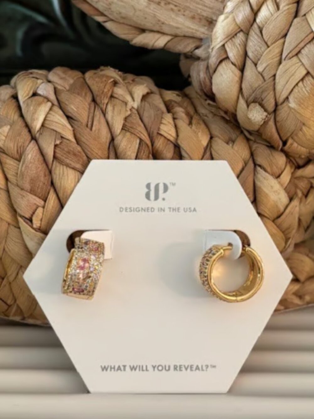 Bomb Party Earrings “When In Doubt, Bling it”